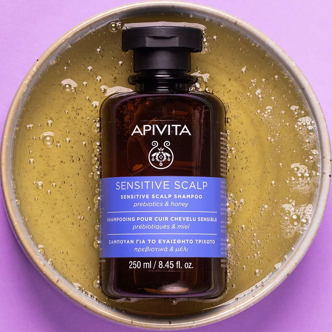 APIVITA Sensitive Scalp šampon na citlivou pokožku hlavy 250 ml