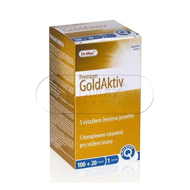 Dr. Max Premium GoldAktiv tbl.100+20 -poslední 3kusy za tuto cenu
