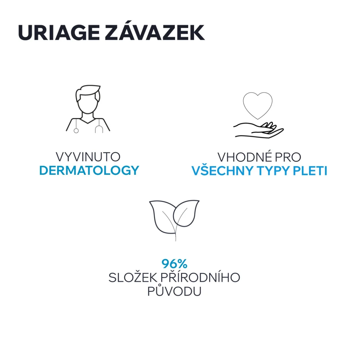 Uriage EAU Thermale Glow Up Water Essence rozjasňující esence 100 ml
