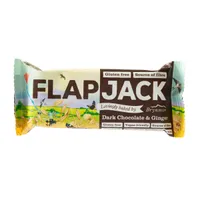 Wholebake Flapjack ovesný bezlepkový čokoláda se zázvorem