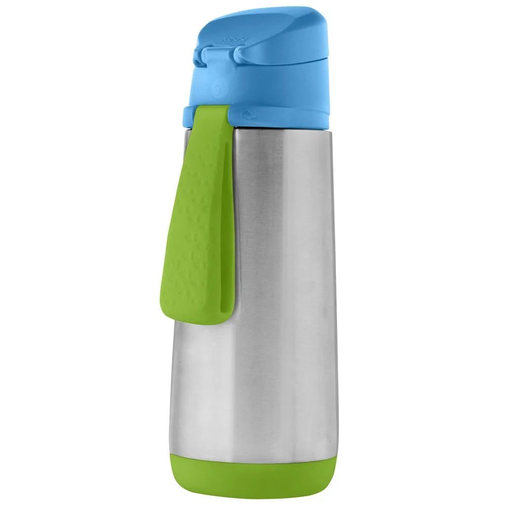 B.BOX Termoska na pití sport 500 ml - modrá/zelená