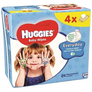 HUGGIES Everyday ubrousky 4 x 56ks 