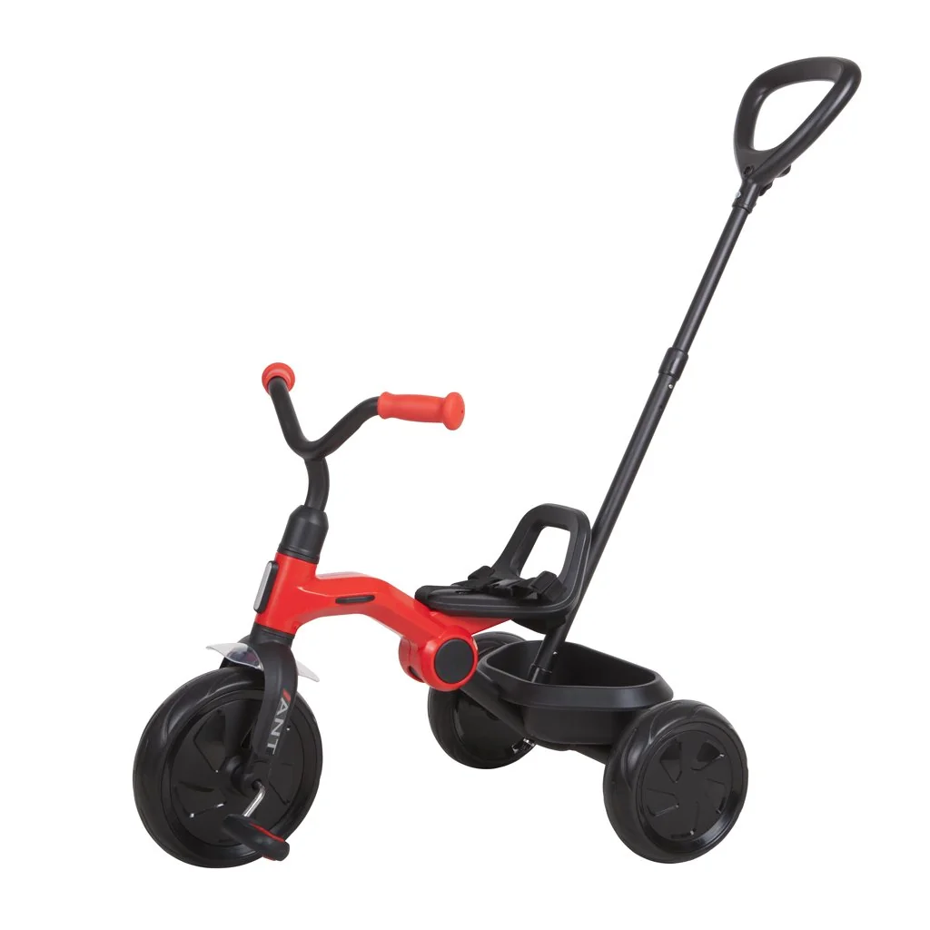 QPlay Tříkolka Ant Plus Red, věk 2-6 let