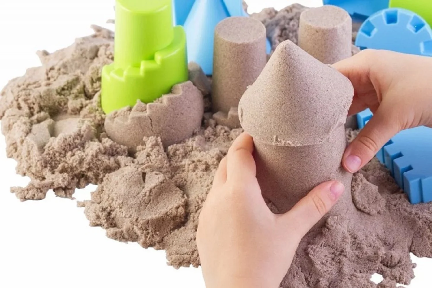 Adam Toys Kinetický písek - přírodní - 1kg