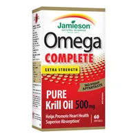 Jamieson Omega COMPLETE Pure Krill 500 mg