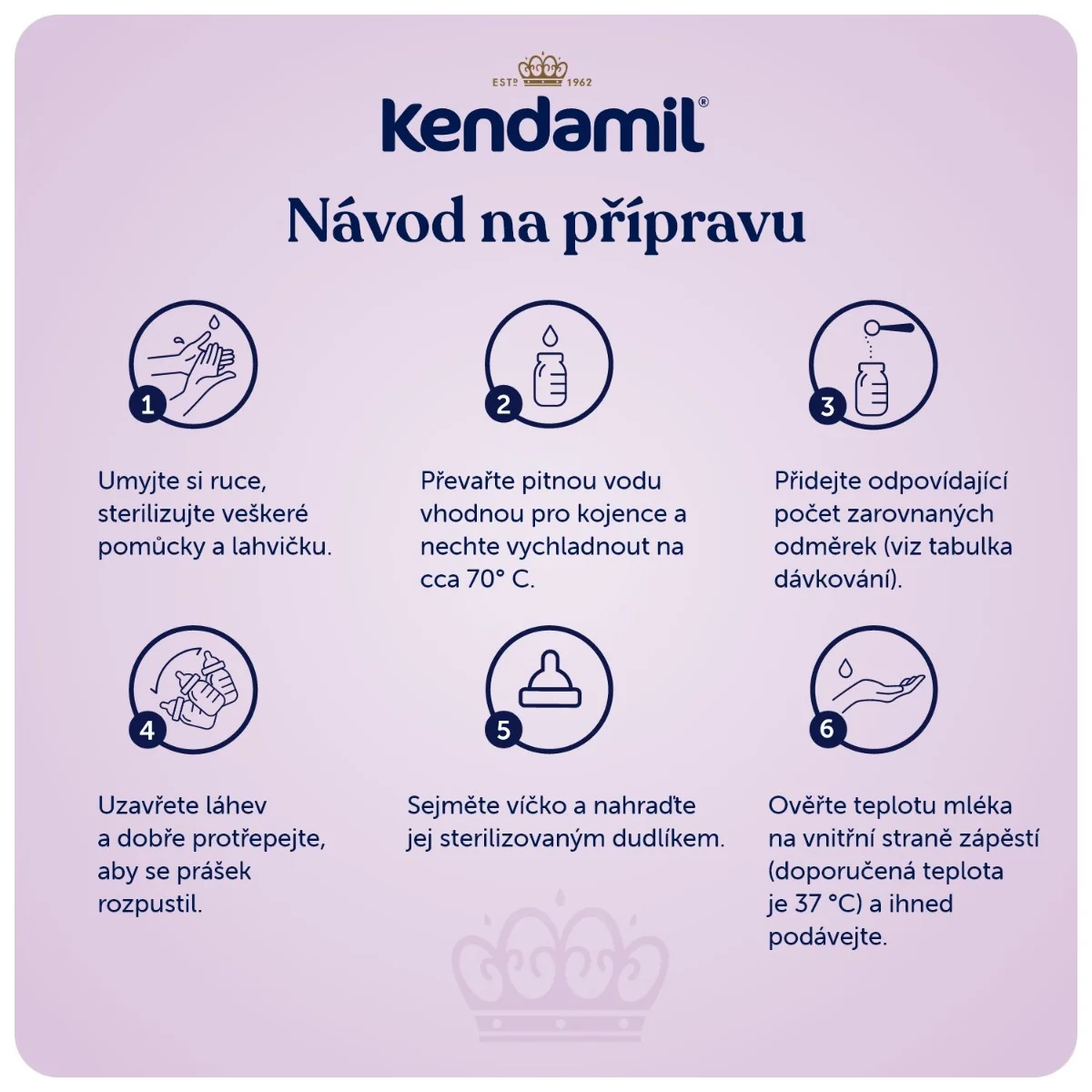 Kendamil 1 Premium Kojenecké počáteční mléko 800 g