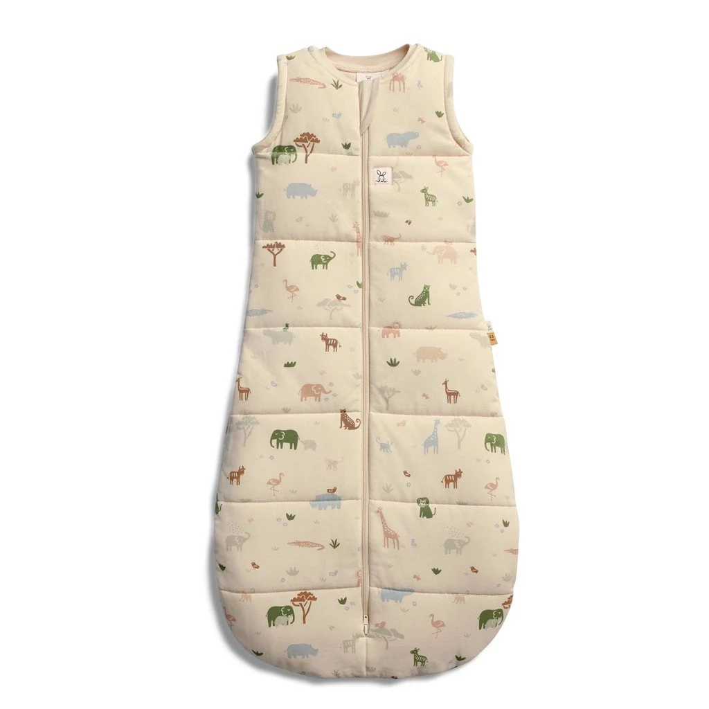 Ergopouch Vak na spaní organická bavlna Jersey Savannah 8-24 m, 8-14 kg, 2,5 tog