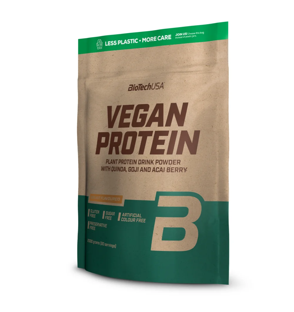 BioTech USA Vegan Protein 2000 g lískový ořech