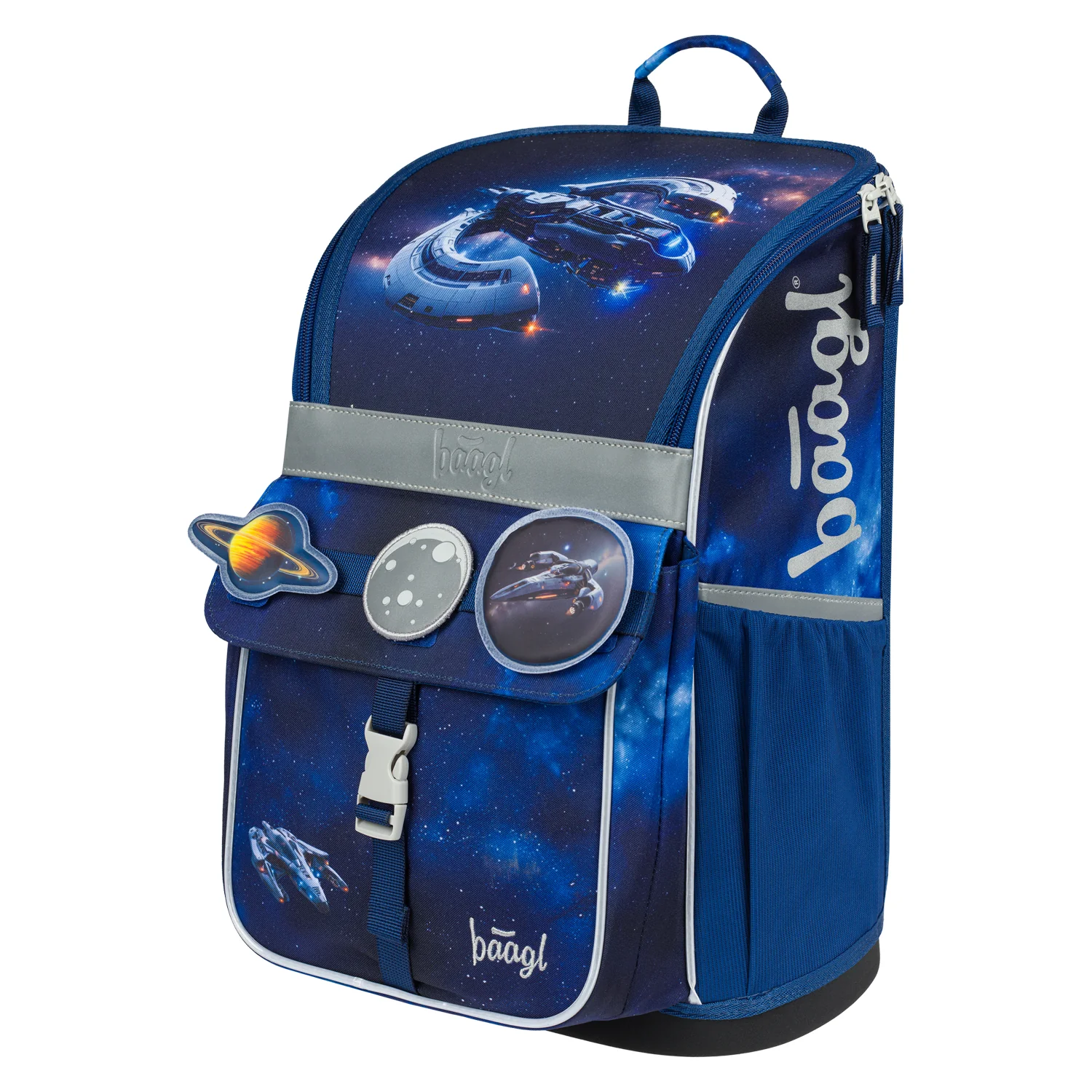 Baagl Školní aktovka Zippy Vesmírná loď