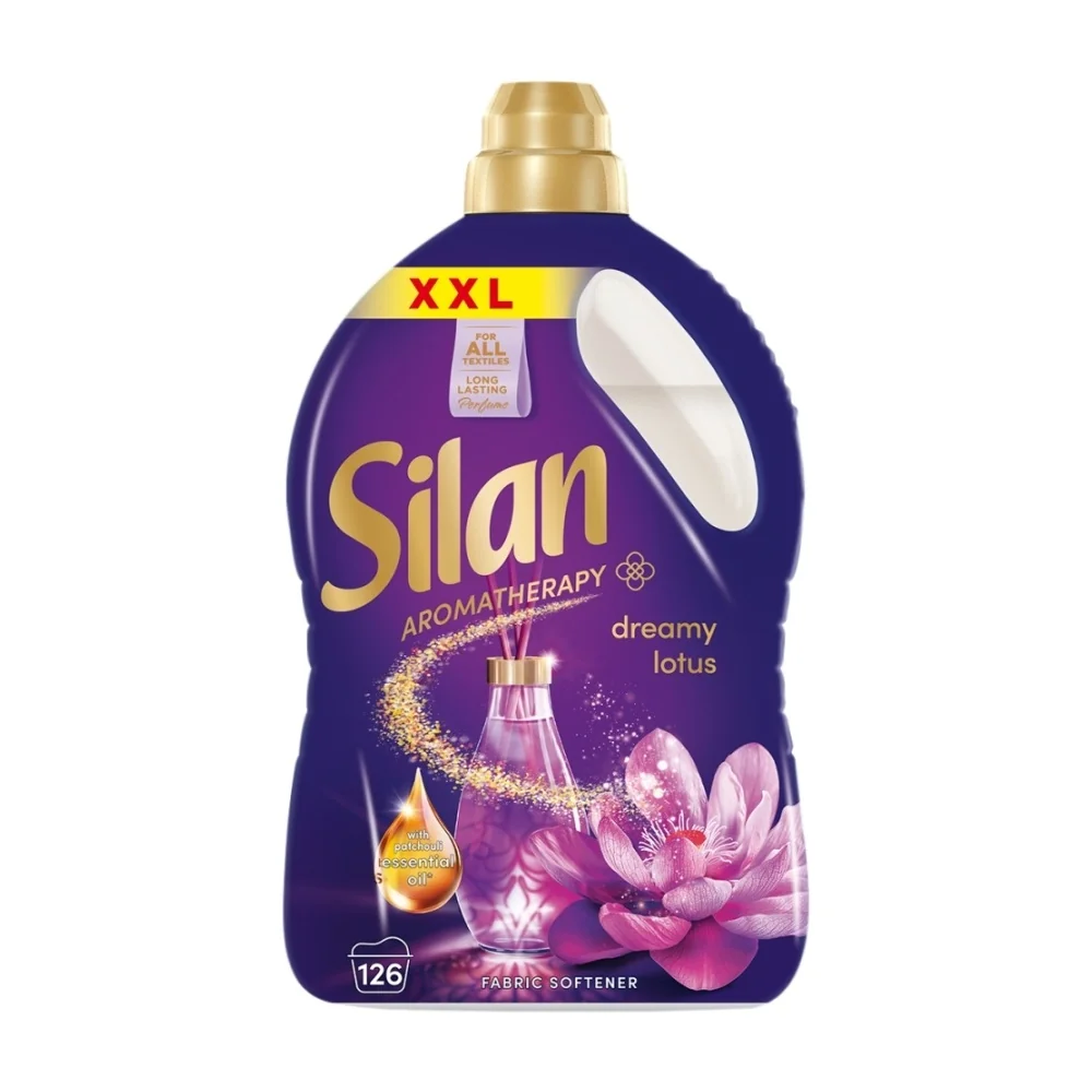 Silan Aromatherapy Dreamy Lotus koncentrovaná aviváž do pračky 2,772 l 126 dávek