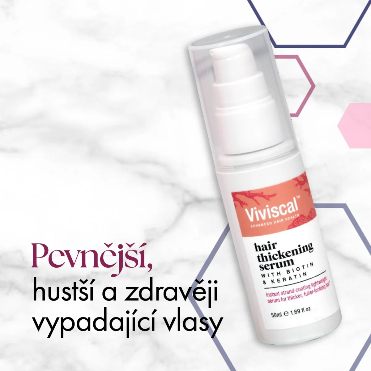 Viviscal Sérum na objem vlasů 50 ml