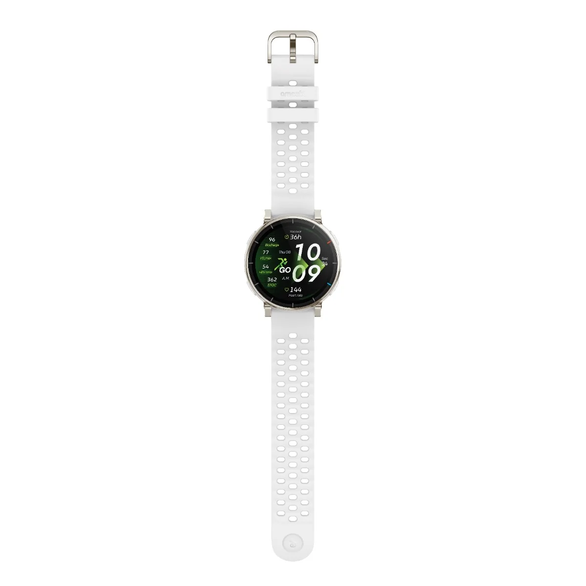 Amazfit Active 3 Premium chytré hodinky Aero White