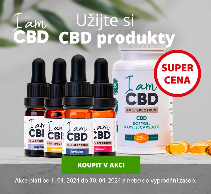 I am CBD SUPER CENA (duben 2024)