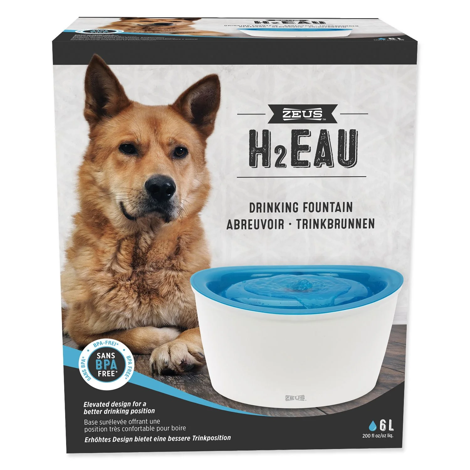 DOG IT Fontána ZEUS 6L