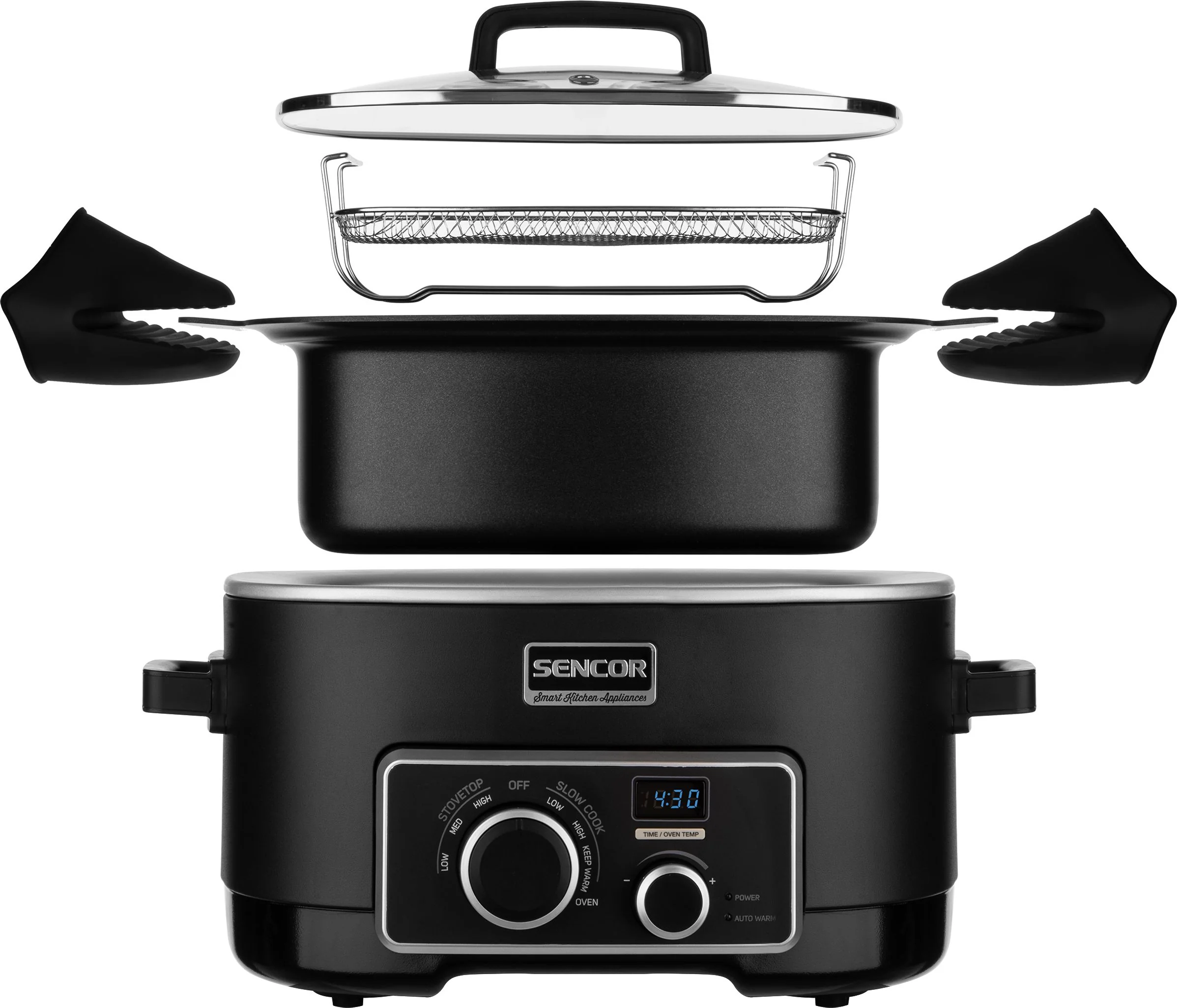 SENCOR SPR 6100BK pomalý hrnec