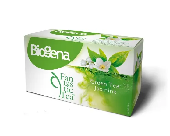 Biogena Fantastic Green Tea Jasmine porcovaný čaj 20x1,75 g
