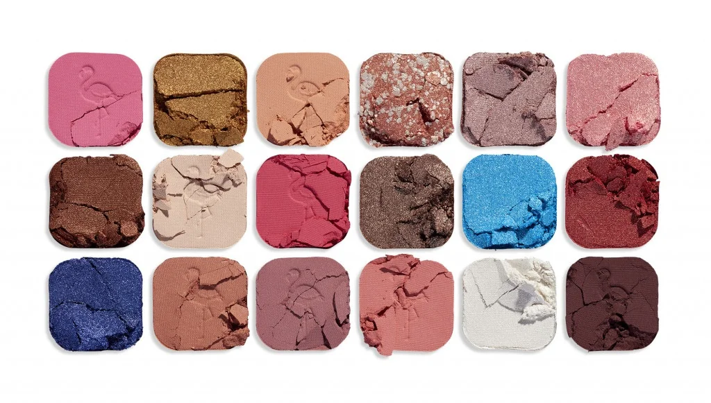 Makeup Revolution Forever Flawless Flamboyance Flamingo paletka očních stínů 20 g