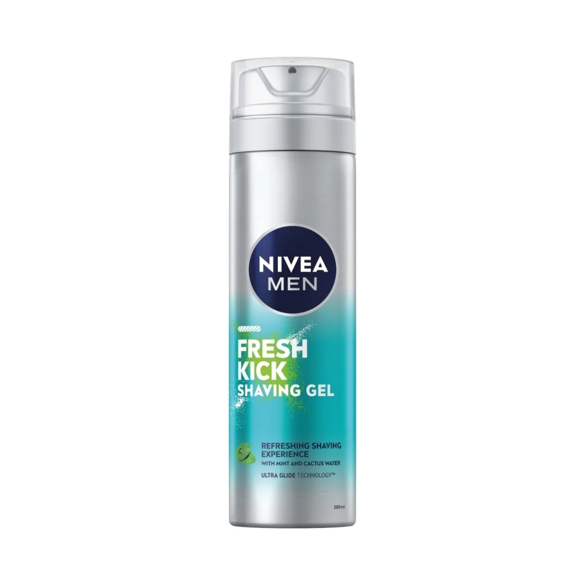 Nivea Men Fresh Kick gel na holení pro muže 200 ml