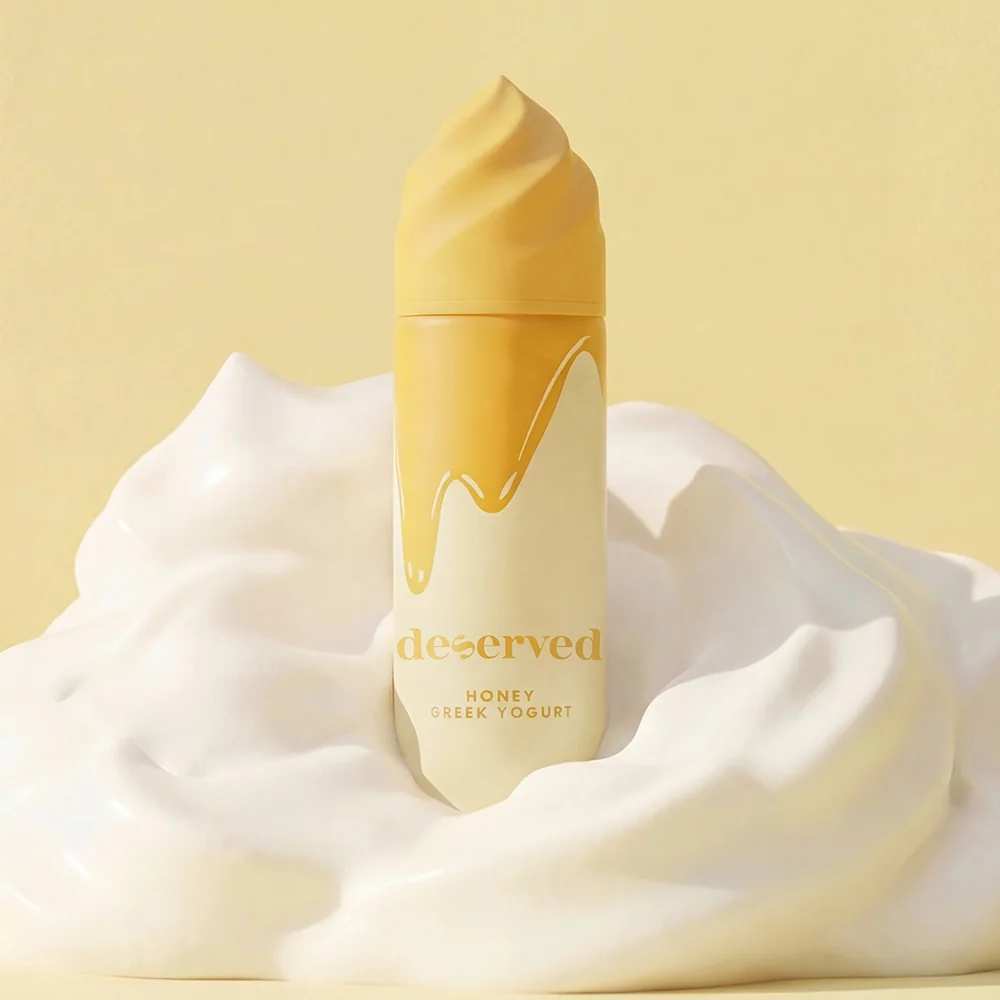 Deserved Whipped shower foam Honey Greek Yogurt sprchová pěna 250 ml