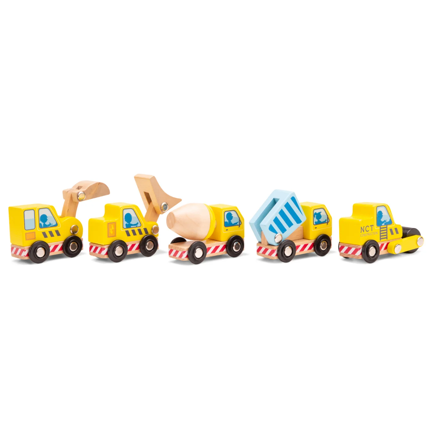 New Classic Toys Sada stavebních vozidel - 5 ks