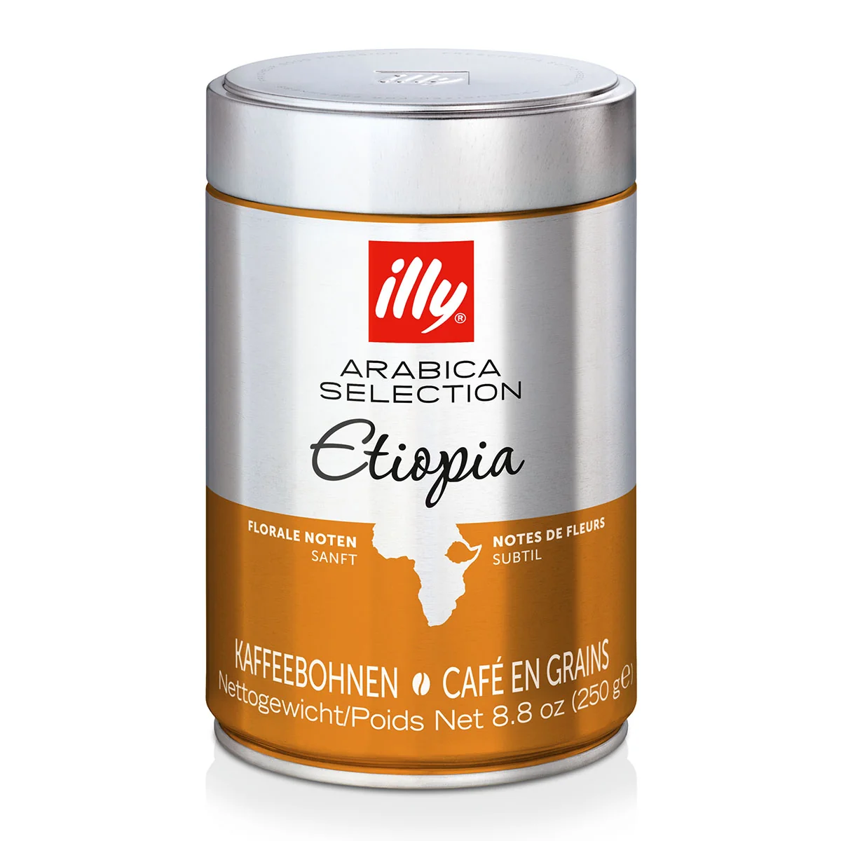 illy Etiopia zrnková káva 250 g