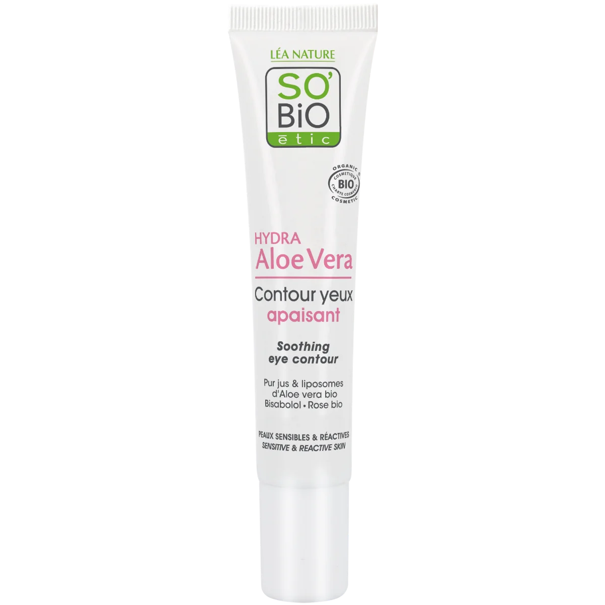 SO’BiO étic Zklidňující krém na oční okolí s Aloe Vera BIO 15 ml