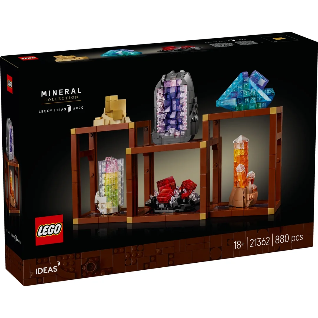 LEGO® Ideas 21362 Sbírka minerálů