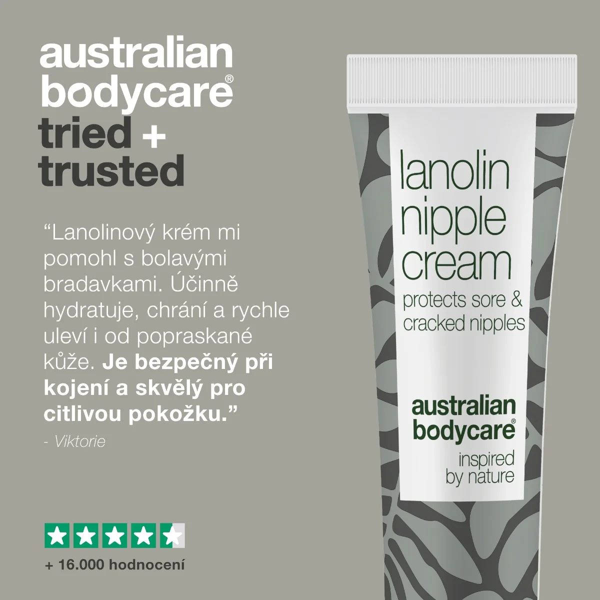 Australian Bodycare Lanolin Nipple Cream 30 ml