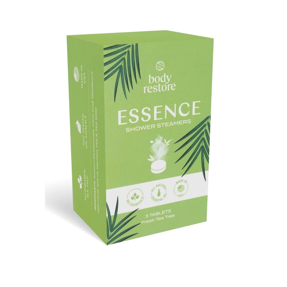 Body Restore Aromatické tablety do sprchy tea tree 3 ks