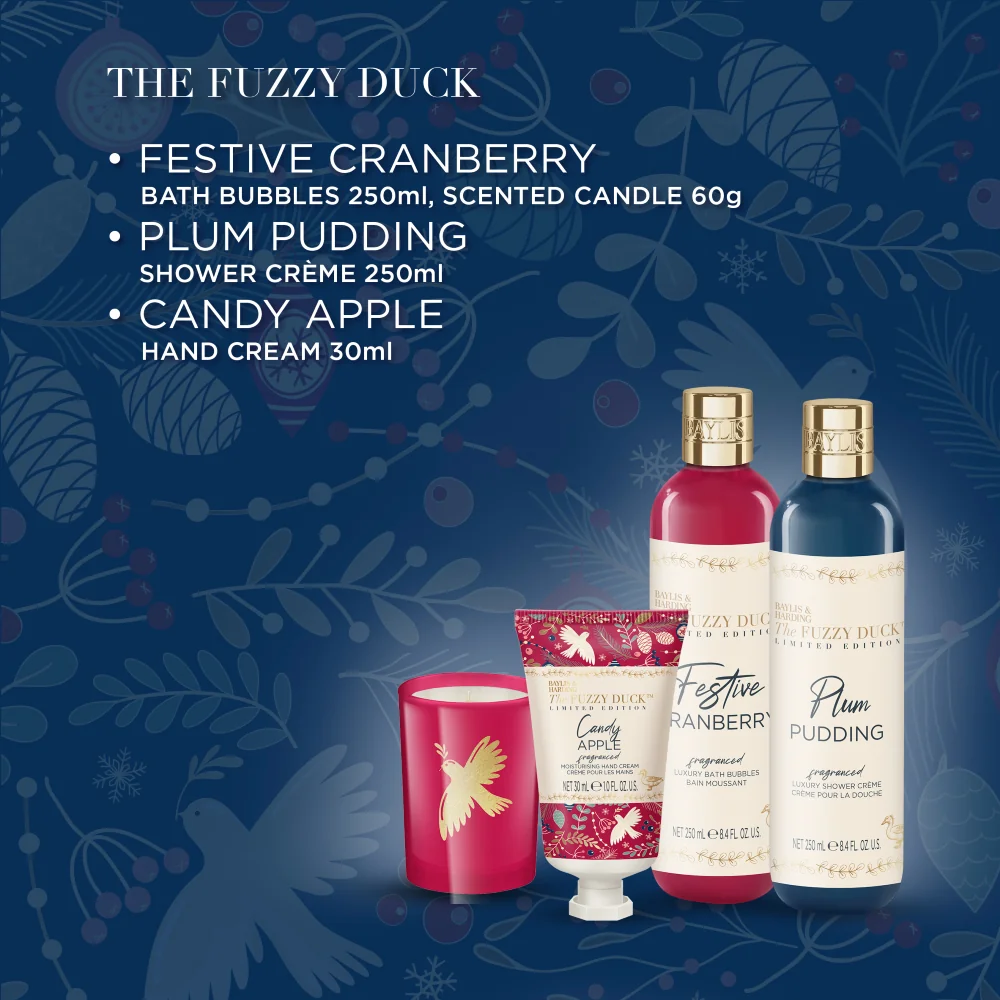 Baylis & Harding Sada péče o tělo Zimní království 4 ks