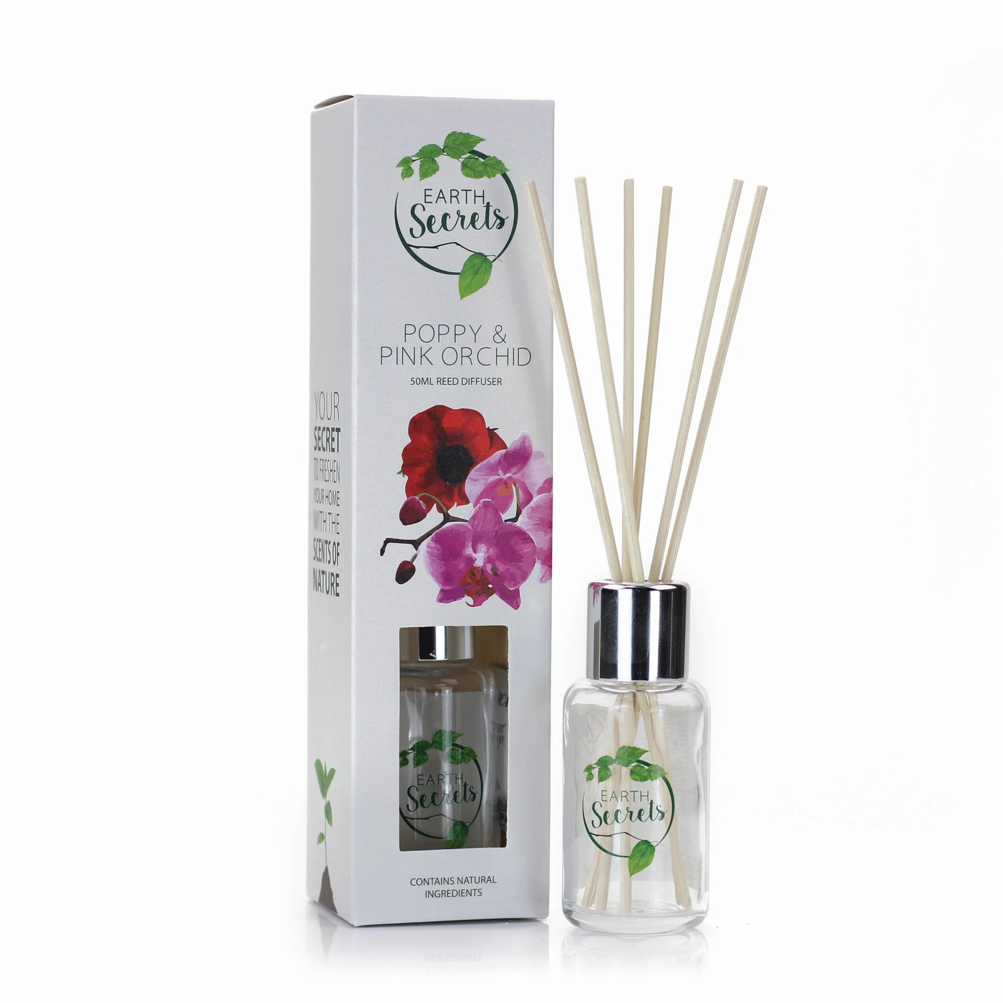 Ashleigh & Burwood London Difuzér EARTH SECRETS - POPPY AND PINK ORCHID 50 ml