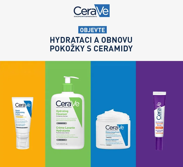 CeraVe. Objevte celodenní hydrataci pokožky s ceramidy. CeraVe. Objevte celodenní hydrataci pokožky s ceramidy.