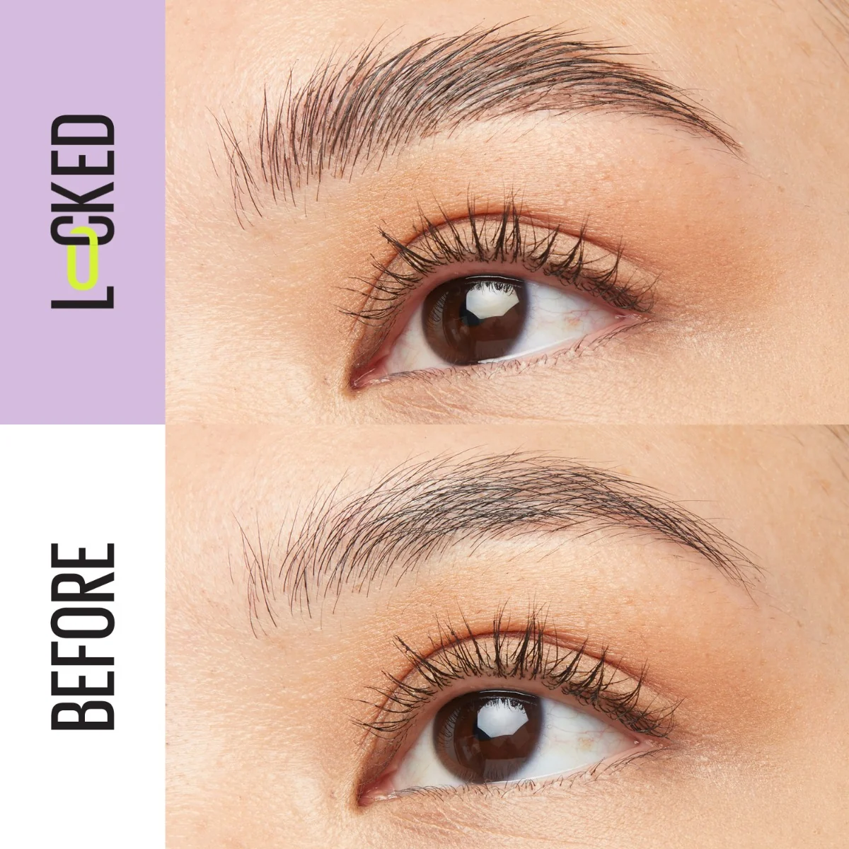 Maybelline Super Lock Brow Glue Deep Brown gel na obočí 8 g