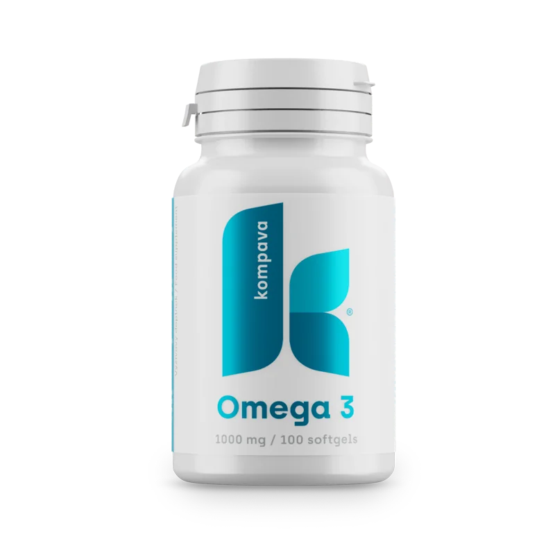 KOMPAVA Omega-3 1000 mg/30 kps 