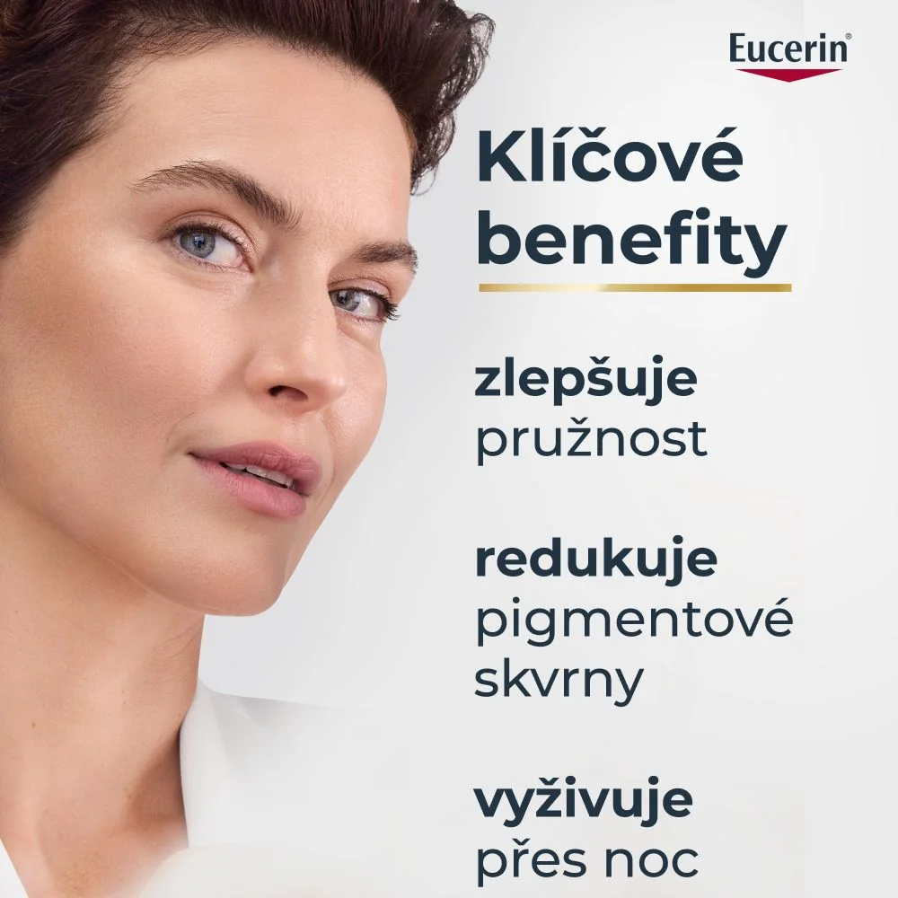 Eucerin Hyaluron-Filler + Elasticity noční krém proti vráskám 50 ml