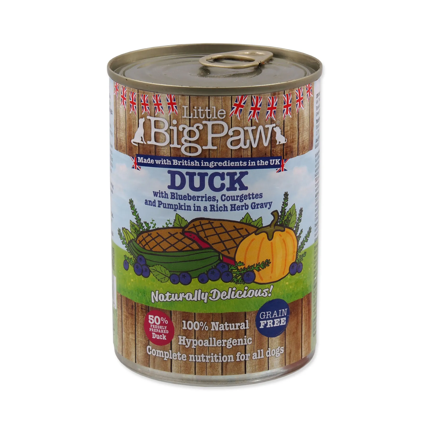 Little Big Paw Konzerva kachna 390 g