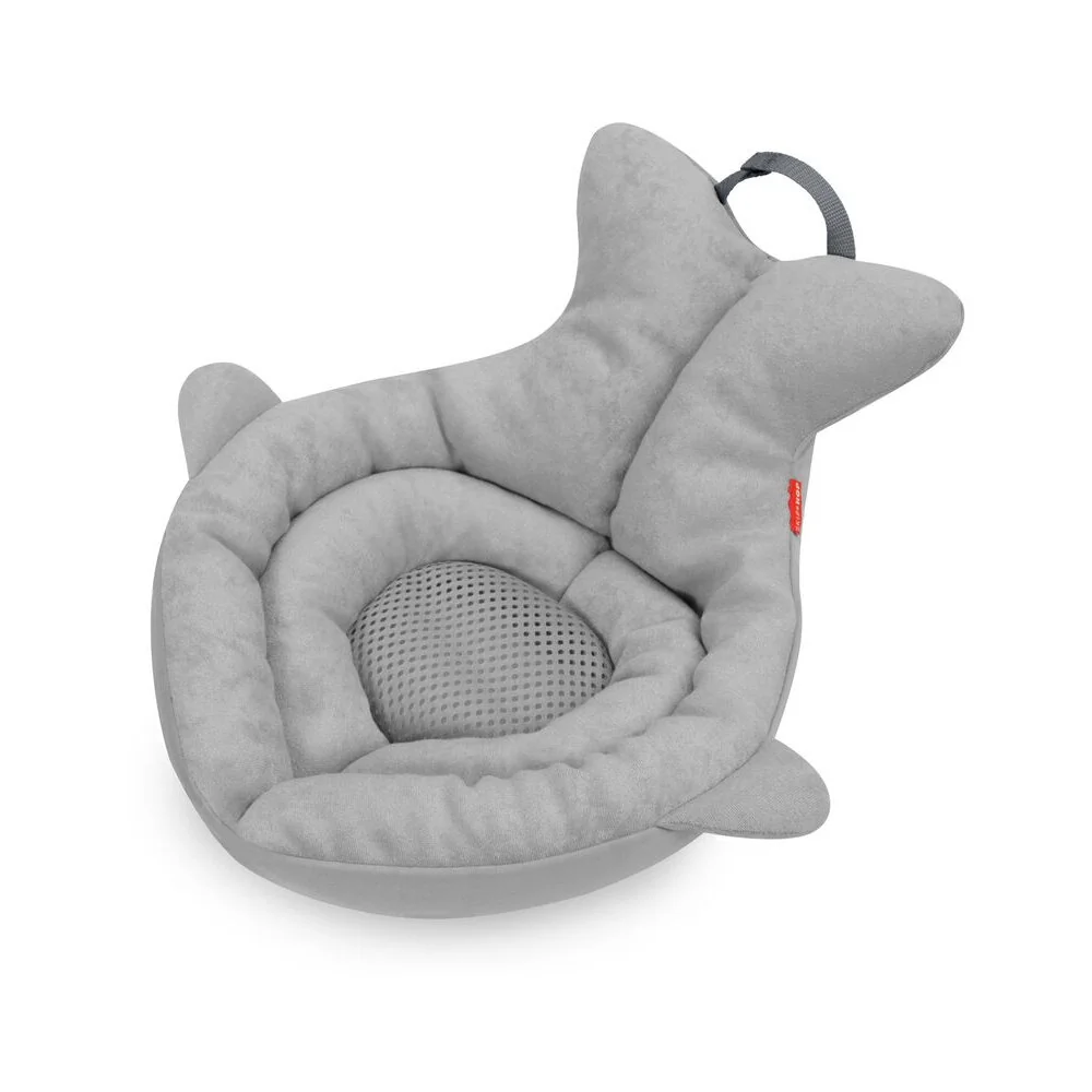 SKIP HOP Podložka do koupele froté Moby Grey 0-6m 