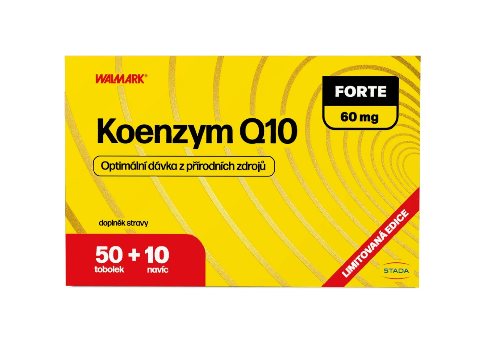 Walmark Koenzym Q10 FORTE 60 mg 50+10 tobolek