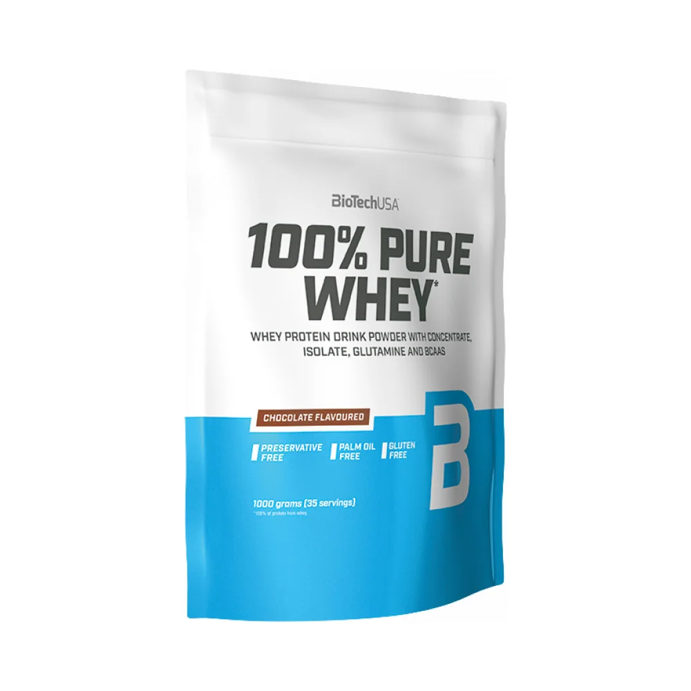 BioTech USA 100% Pure Whey 900g - slaný karamel