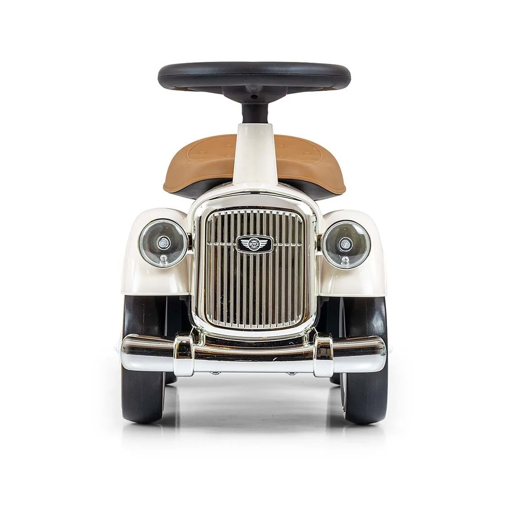 Milly Mally Jezdítko, odrážedlo retro Royce Milly Mally, bílé