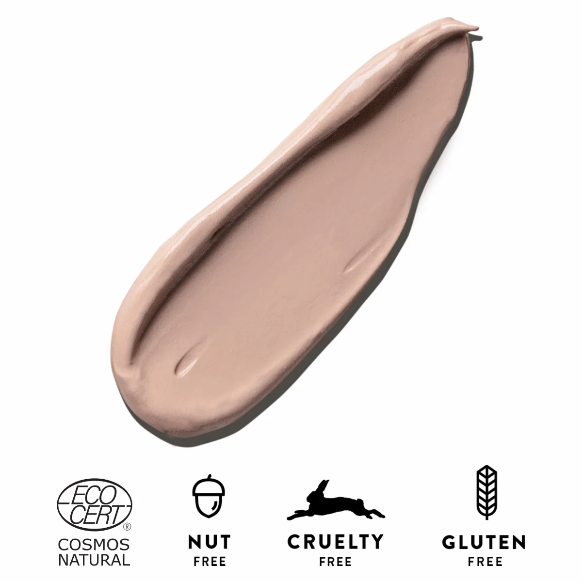 MÁDARA Skinonym Rose Ivory polomatný make-up s peptidy 30 ml