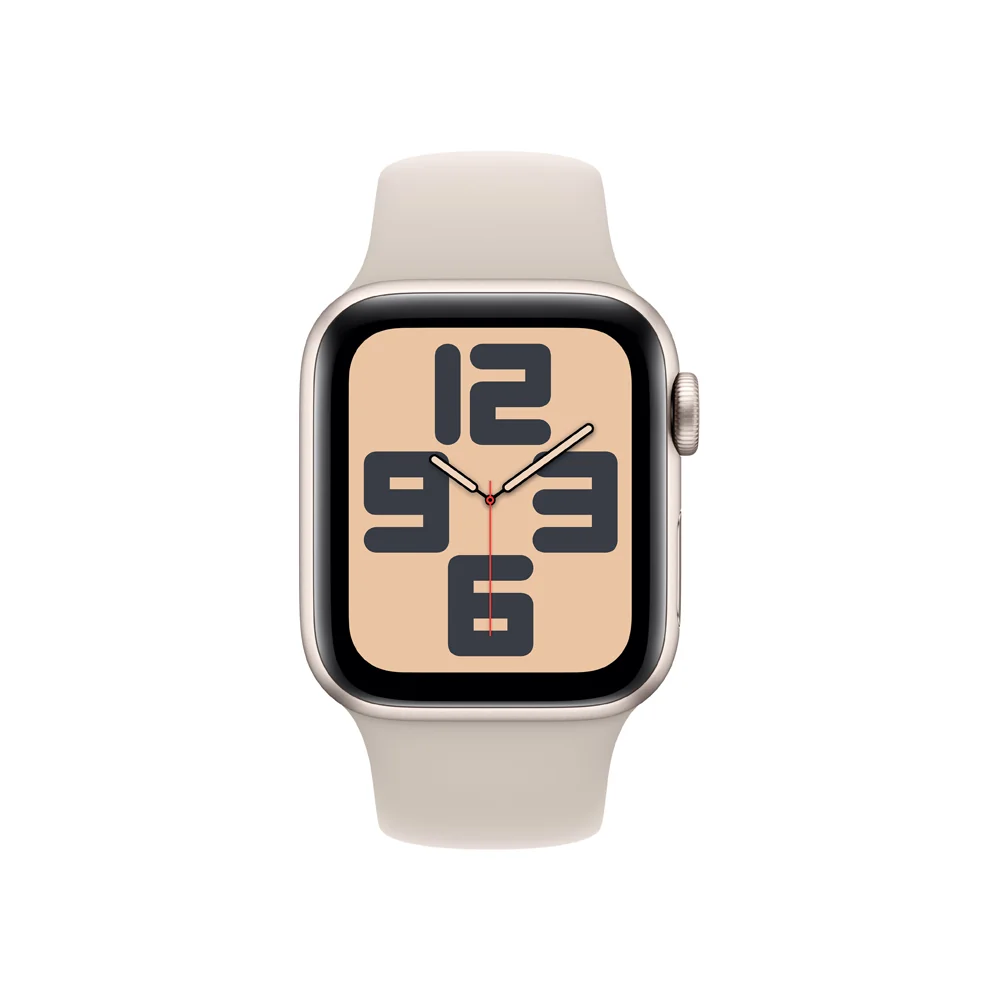 Apple Watch SE Cellular 40 mm sport band M/L smart hodinky Starlight