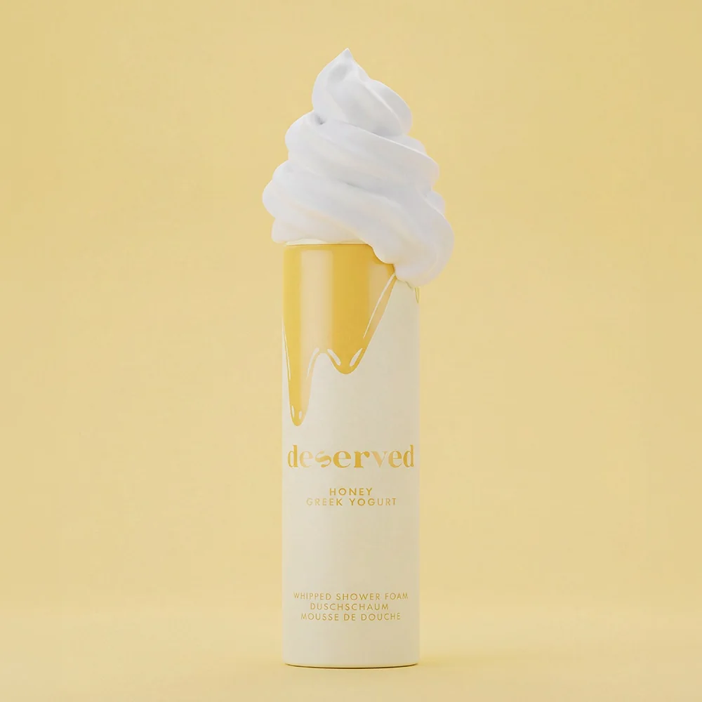 Deserved Whipped shower foam Honey Greek Yogurt sprchová pěna 250 ml