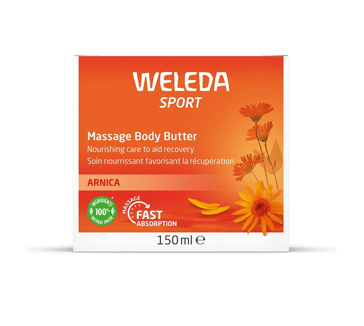 Weleda Arnikové masážní tělové máslo 150 ml