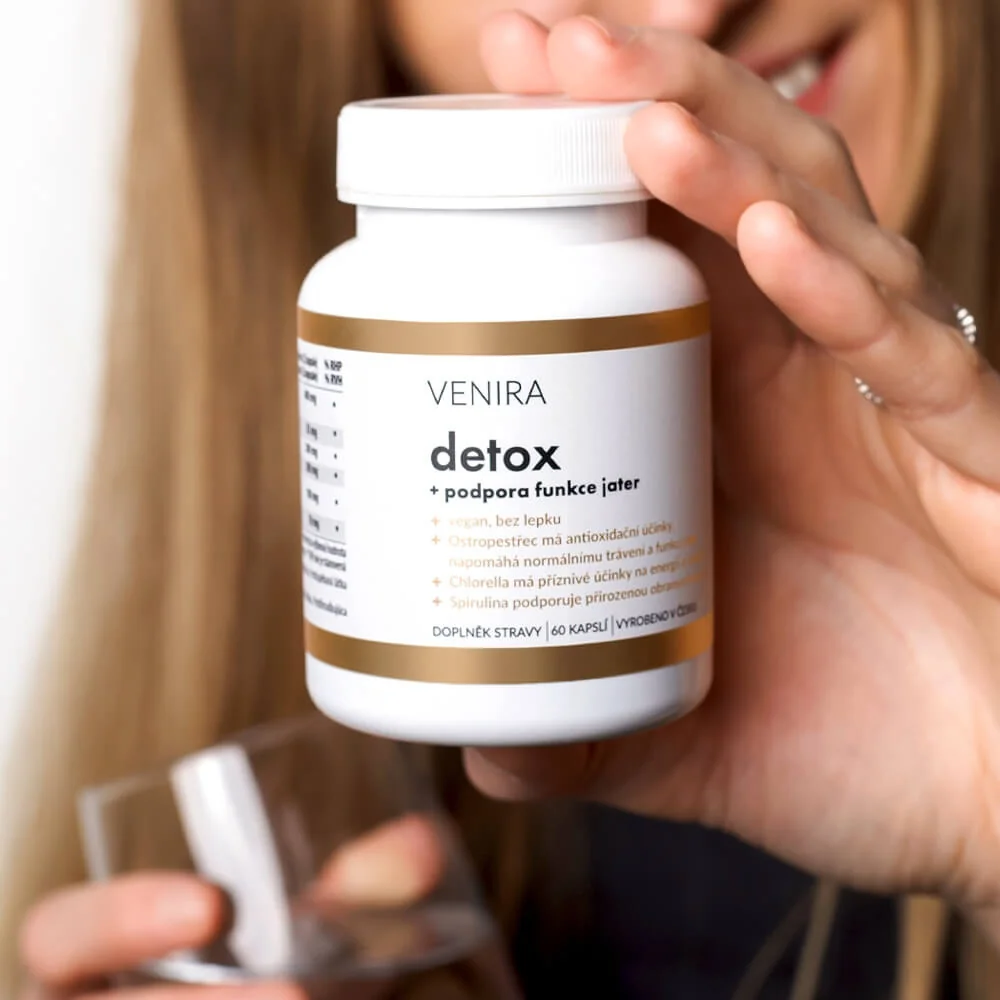 Venira Detox + podpora funkce jater 60 kapslí