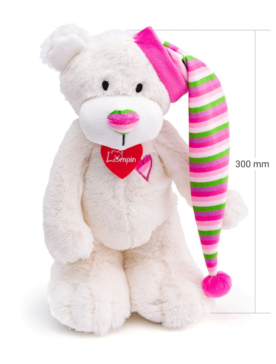 Lumpin Medvídek bílý Theodor, 35cm