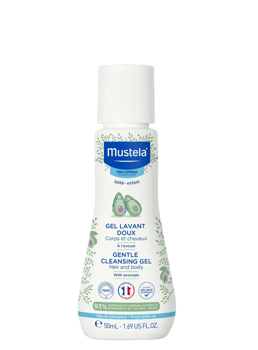 Mustela Newborn kosmetická taštička s produkty péče o miminko