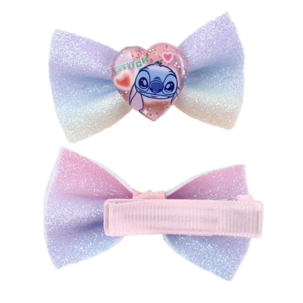 Cerdá Kosmetická taštička s vlasovými doplňky Stitch 8 ks