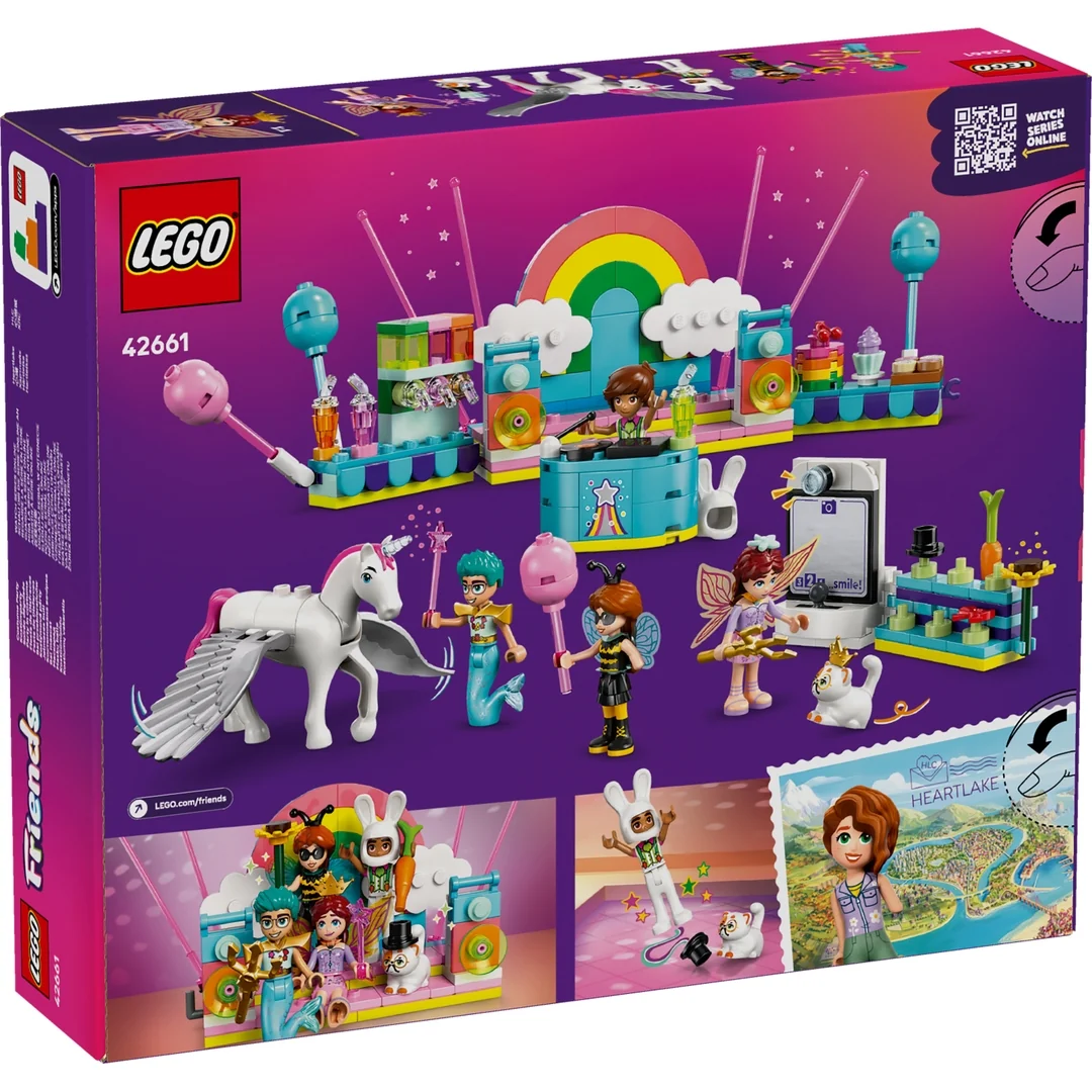 LEGO® Friends 42661 Kostýmová párty s jednorožcem a vílou