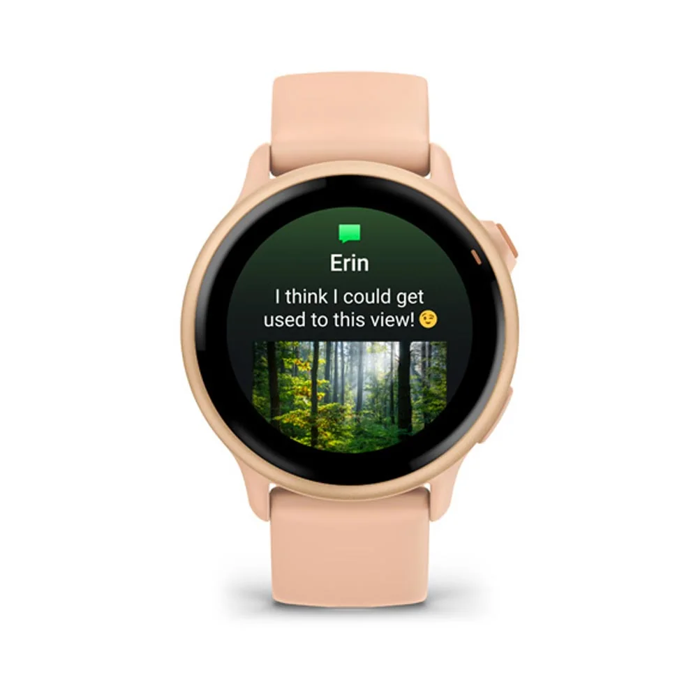 Garmin Vívoactive 6 chytré hodinky Metallic Pink Dawn